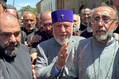 Архиепископ Армянской церкви, обвинённый в призыве к захвату власти, задержан